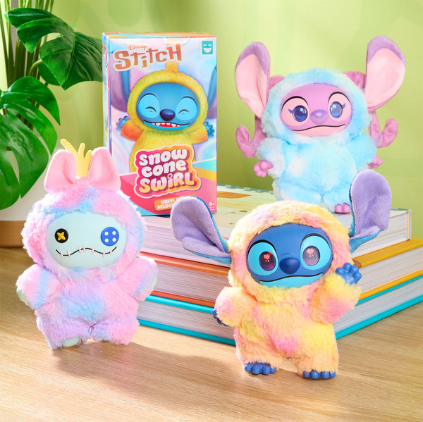 スティッチ＆エンジェル＆スクランプがかき氷に？ ぬいぐるみキー