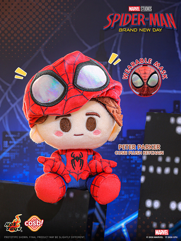 いつも一緒に！『スパイダーマン：ブランド・ニュー・デイ』ぬいぐるみ