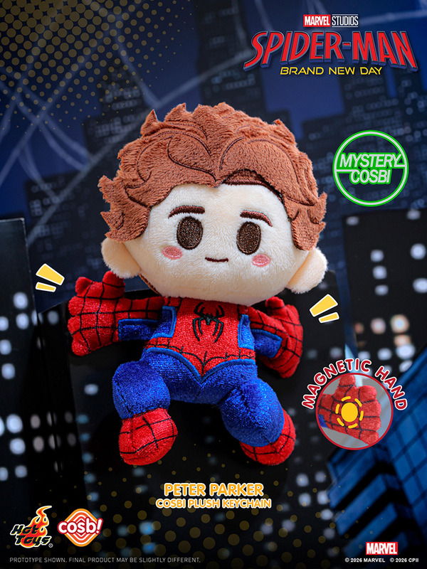いつも一緒に！『スパイダーマン：ブランド・ニュー・デイ』ぬいぐるみ