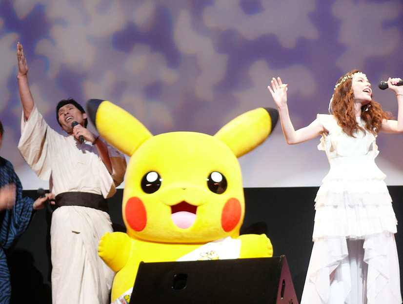 藤原竜也 親子連れに アウェイ ポケモン映画最新作をお披露目 8枚目の写真 画像 Cinemacafe Net