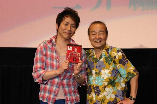 ミッチー 安西先生 が当時を振り返る Slam Dunk リリースイベント 5枚目の写真 画像 Cinemacafe Net