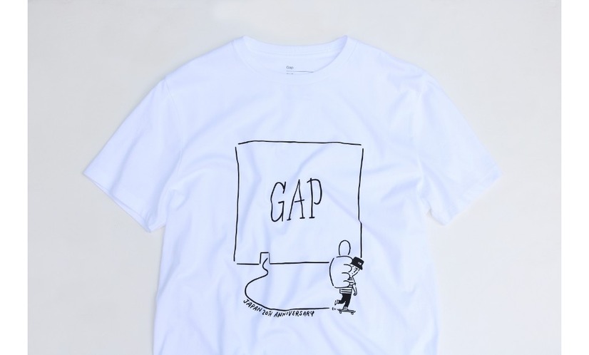 Gap日本上陸周年記念 イラストレーター長場雄デザインで店内をモデルチェンジ 3枚目の写真 画像 Cinemacafe Net