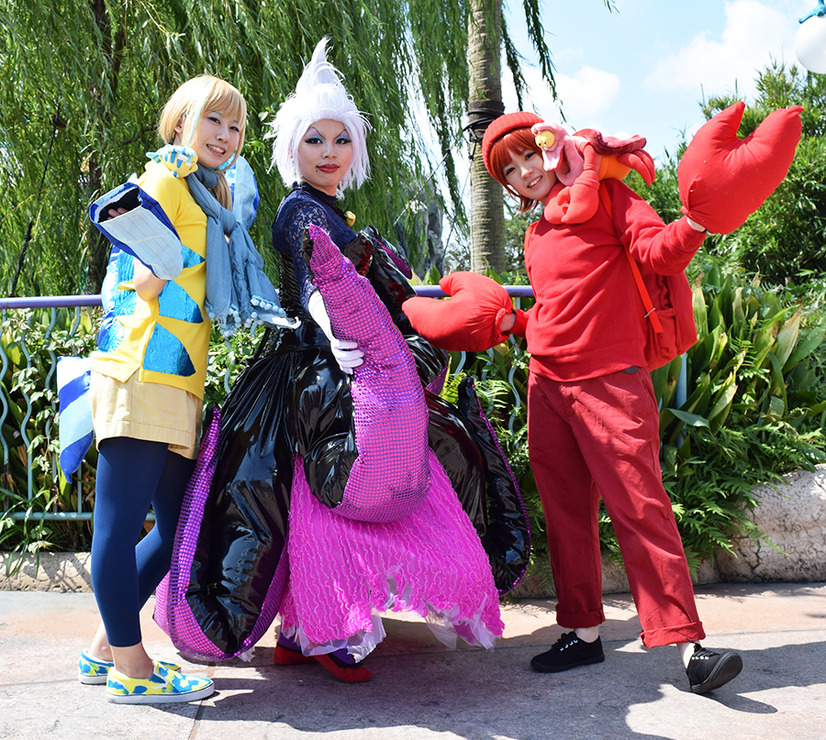 ディズニー ヴィランズ大集結 シー初の全身仮装を満喫 4枚目の写真 画像 Cinemacafe Net