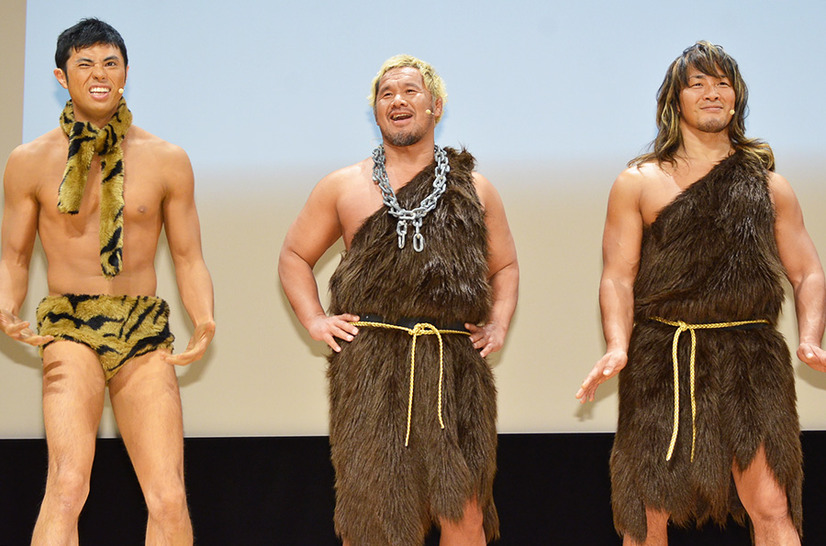 イケメンレスラー 棚橋 スイーツ番長 真壁 今後の目標は 年末の紅白だよ 4枚目の写真 画像 Cinemacafe Net