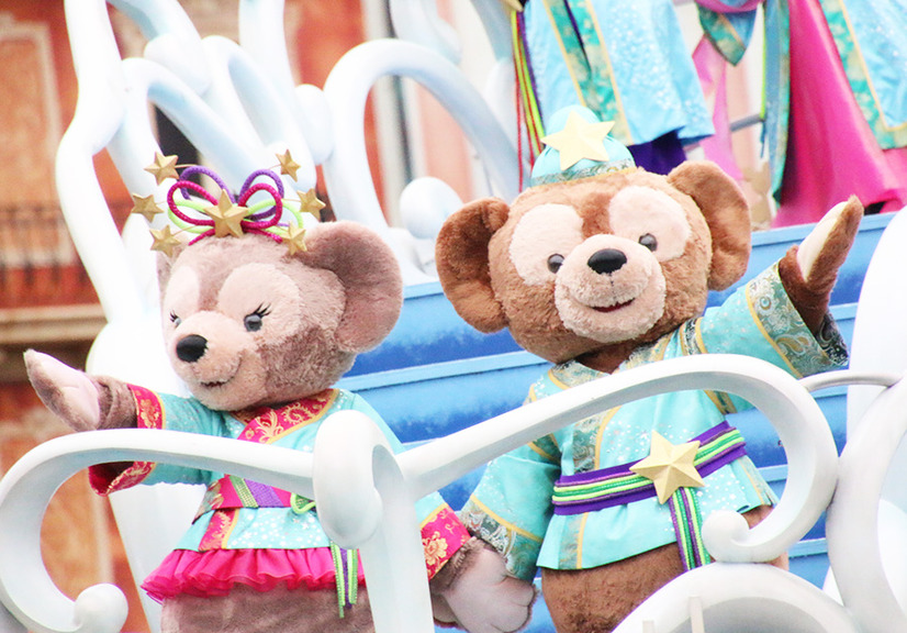 ディズニー シーではダッフィー シェリーメイも登場 七夕グリーティング 1枚目の写真 画像 Cinemacafe Net