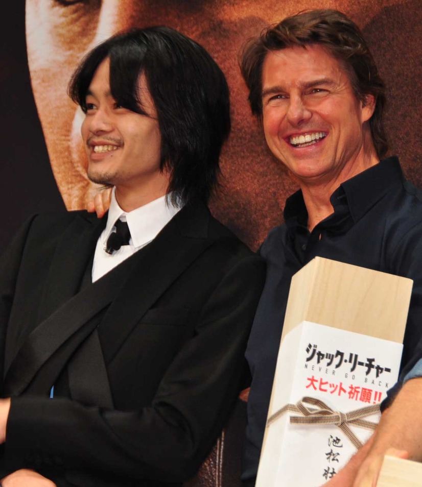 トム クルーズ 池松壮亮との13年ぶり再会に笑顔 現在の大活躍は 驚かないよ 5枚目の写真 画像 Cinemacafe Net