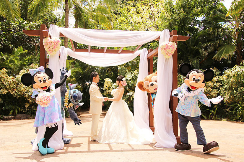 海外ディズニー アウラニで夢のようなウエディング ディズニー フェアリーテール ウエディング 2枚目の写真 画像 Cinemacafe Net