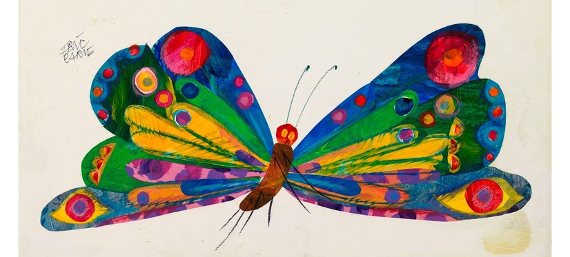 はらぺこあおむし の原画など紹介 エリック カール展 The Art Of Eric Carle 開催 2枚目の写真 画像 Cinemacafe Net