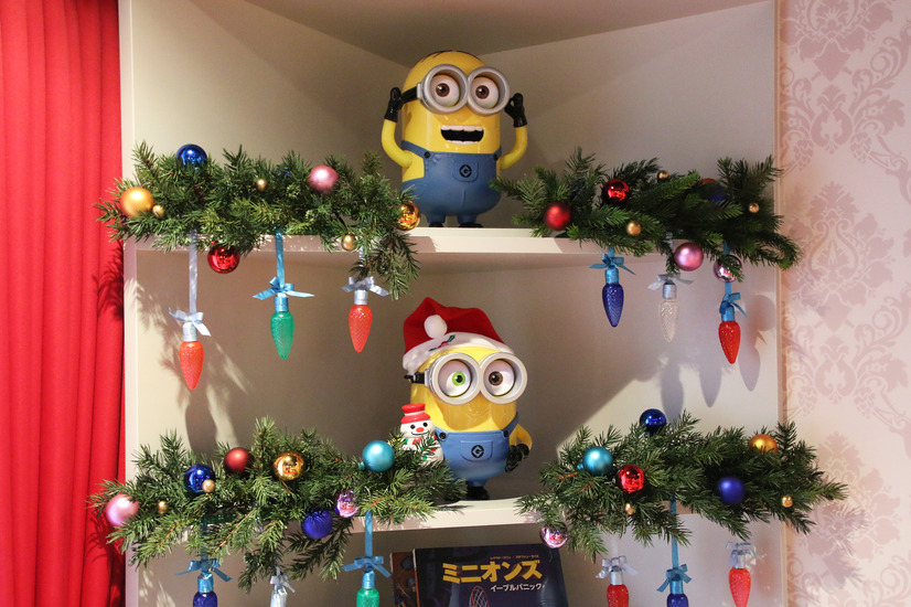Usj ミニオンたちがクリスマス装飾をお手伝い ホテルにも注目 8枚目の写真 画像 Cinemacafe Net