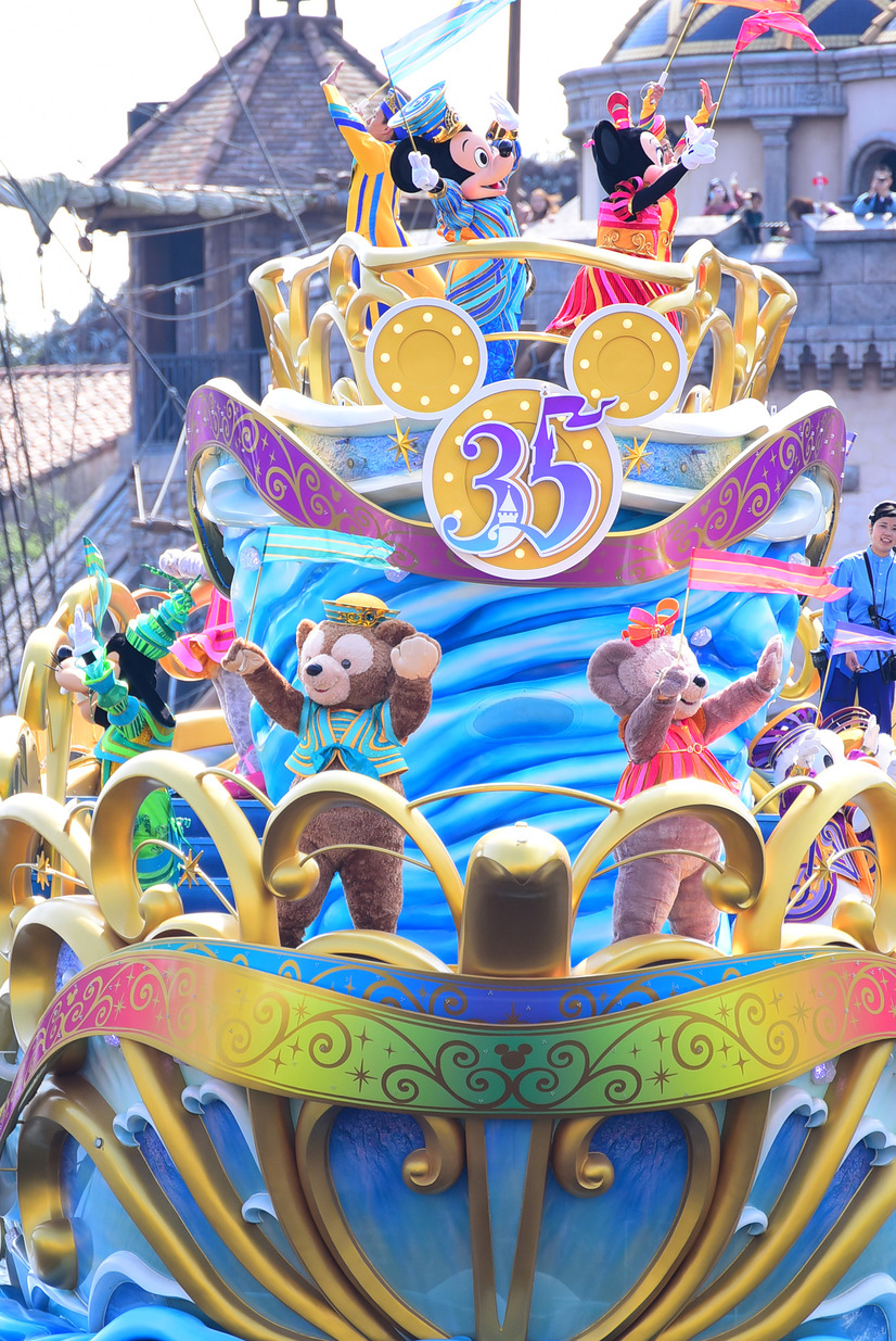 ディズニー ダッフィー フレンズもお祝い 新水上グリーティングお披露目 5枚目の写真 画像 Cinemacafe Net