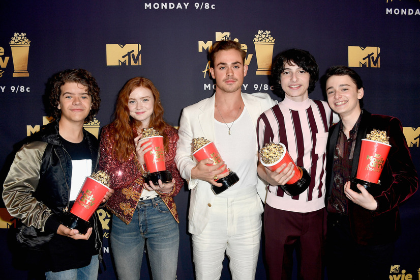「ストレンジャー・シングス」キャスト陣「2018 MTV Movie & TV Awards」
