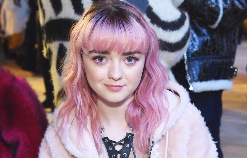 Got アリア役メイジー ウィリアムズ ピンクの髪は女優休業の意思表示 1枚目の写真 画像 Cinemacafe Net