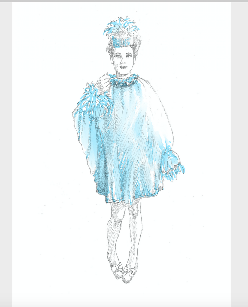 レネーを 変身 させた衣装デザイン画が到着 ジュディ 虹の彼方に 2枚目の写真 画像 Cinemacafe Net