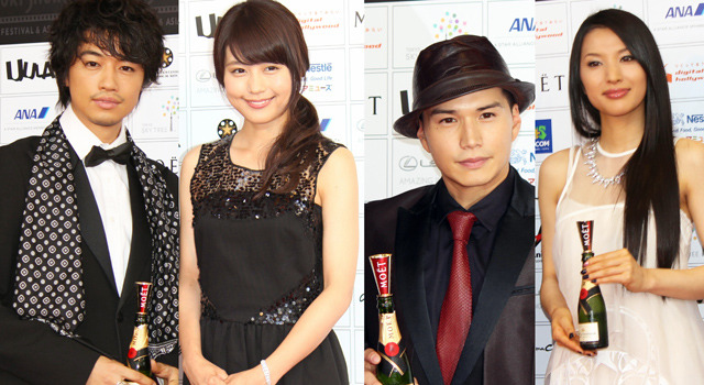 市原隼人 有村架純ら来場 ショートショート フィルムフェスティバル14 授賞式 Cinemacafe Net