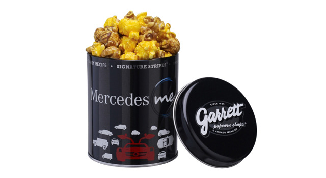 3時のおやつ ギャレット ポップコーン ショップス メルセデス ベンツ 限定コラボ缶が登場 Cinemacafe Net