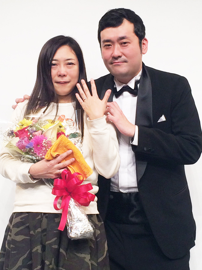 椿鬼奴 年下彼氏 グランジ 佐藤大と結婚 サプライズプロポーズに大号泣 Cinemacafe Net