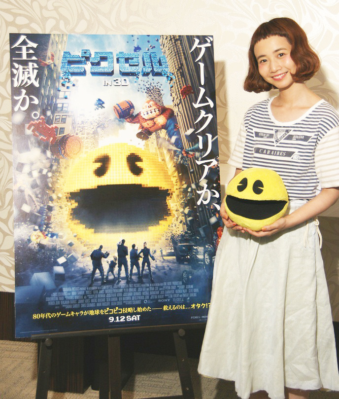 前髪切りすぎ 三戸なつめ 日本語吹き替え版 ピクセル 主題歌に抜擢 Cinemacafe Net