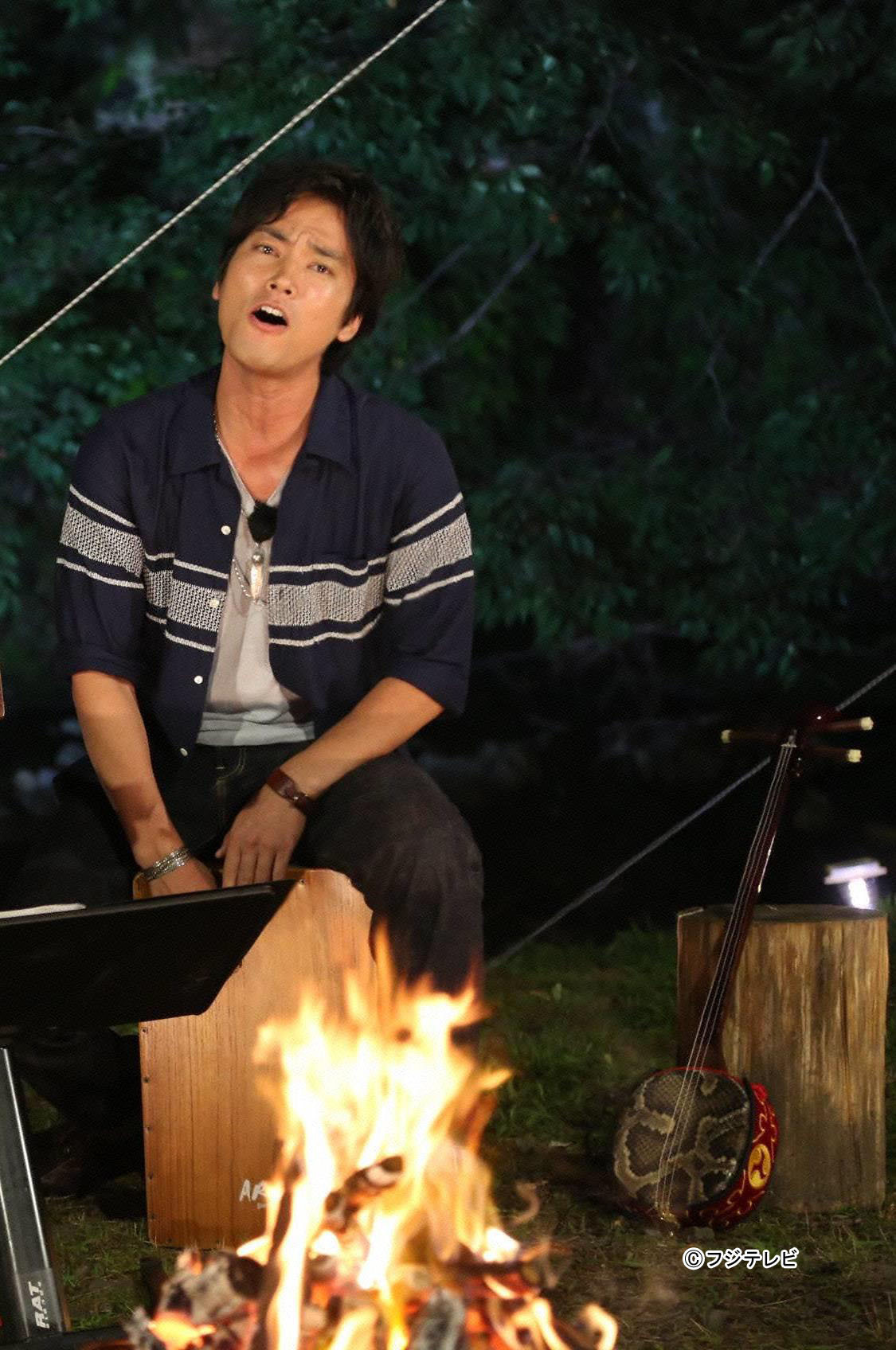 木村拓哉 桐谷健太と 海の声 を熱唱 濱田岳と山中湖へ スマスマ 特別編 Cinemacafe Net