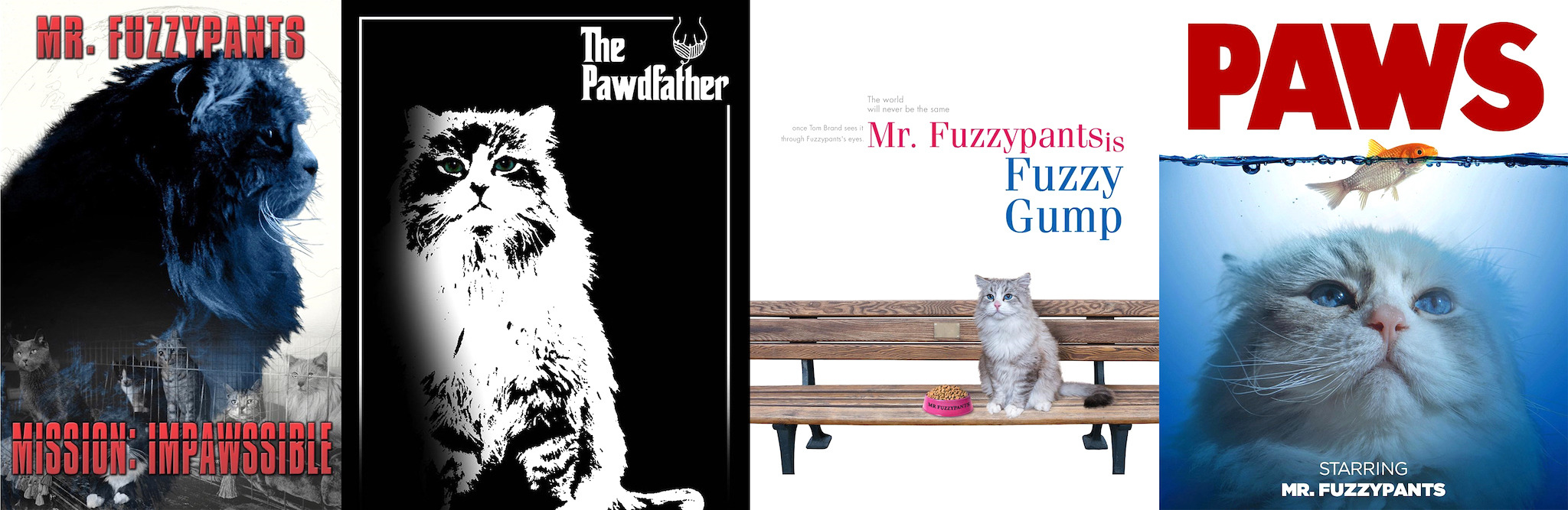 もこもこ猫がイーサン ハントに メン イン キャット 名作パロディポスター到着 Cinemacafe Net