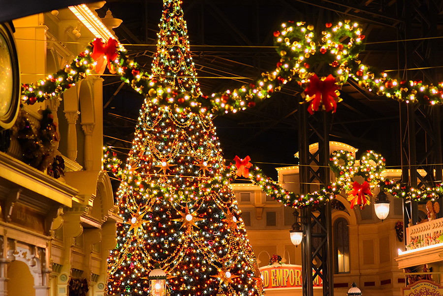 ディズニー クリスマスのパークで想い出を残そう 厳選フォトスポット 夜 Cinemacafe Net