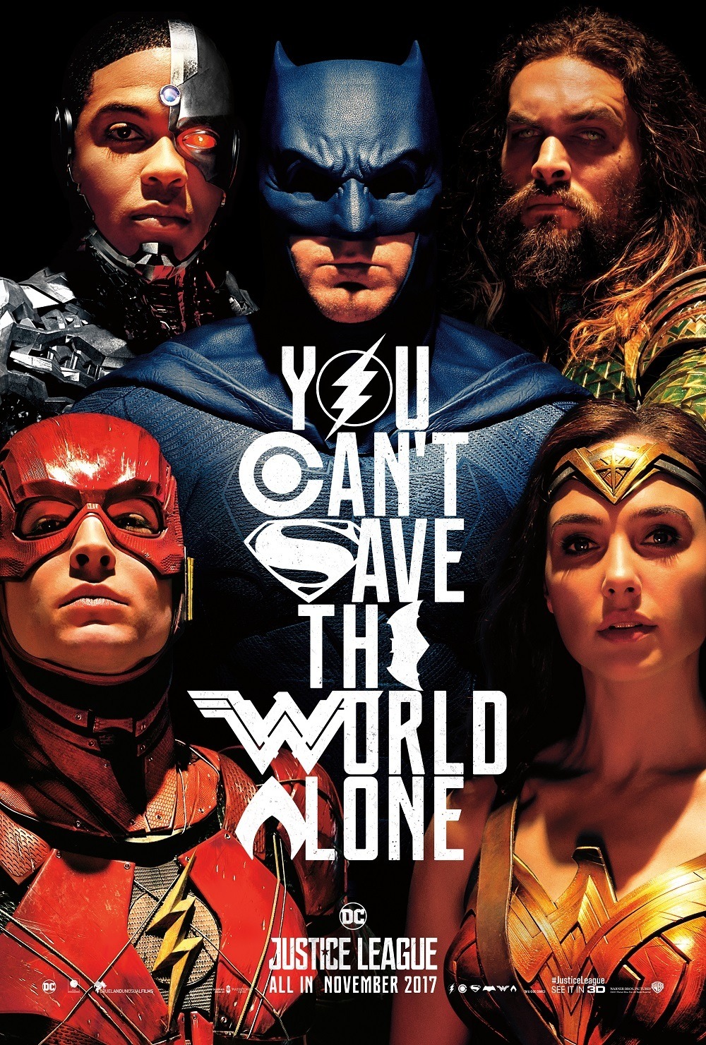 バットマン ワンダーウーマンら超人集結 ジャスティス リーグ 新ビジュアル公開 Cinemacafe Net