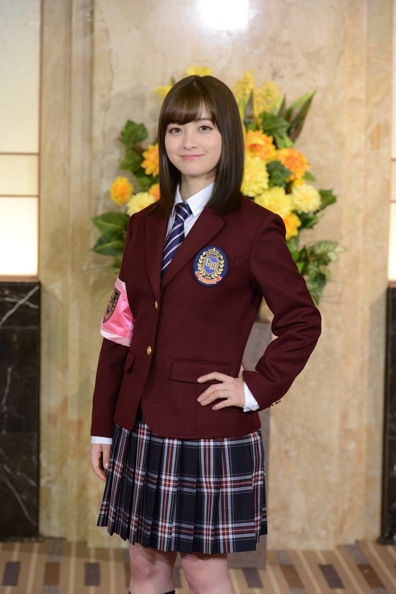 橋本環奈 ゴチ制服姿披露 憧れは1位の締めコメ ゴチになります Cinemacafe Net