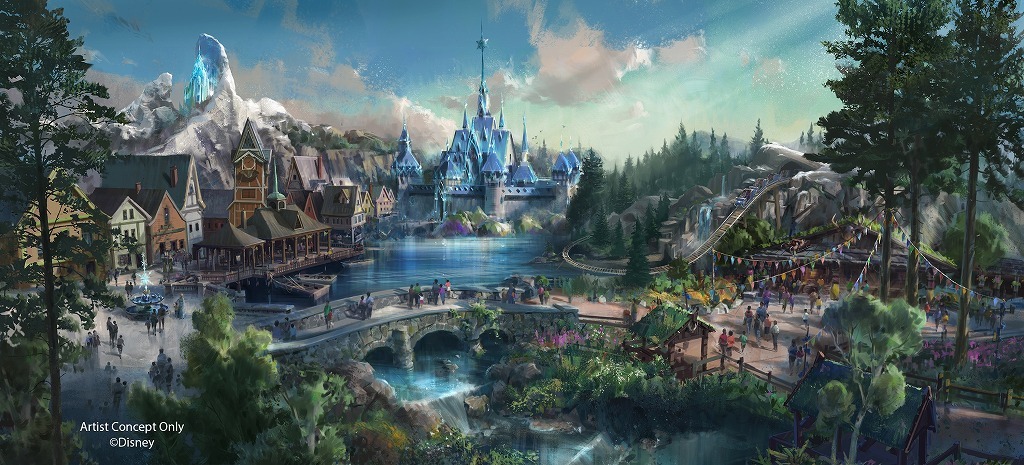 香港ディズニー 大規模パーク拡張計画続報 アナ雪エリアにはローラーコースターも Cinemacafe Net