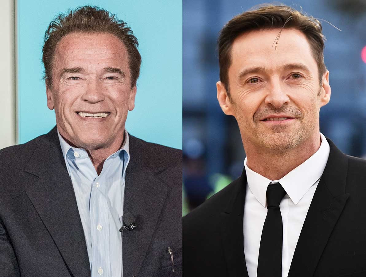 ヒュー ジャックマンvsシュワちゃん 米独立記念日にジムで筋肉対決 Cinemacafe Net ヒュー ジャックマンvsシュワちゃん 米独立記念日にジムで筋肉対決 Cinemacafe Net