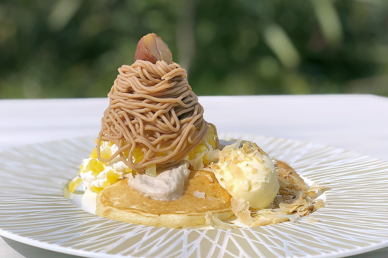 ディズニー モンブランとパンケーキのおいしい融合 カフェ カイラの新感覚メニューを実食 Cinemacafe Net