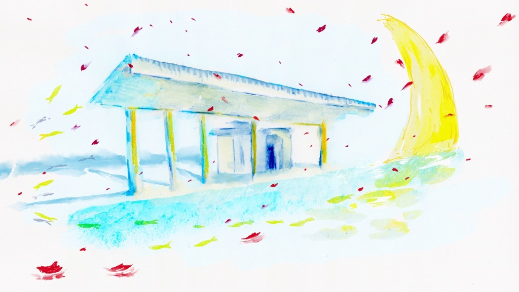 岸井ゆきの 浜辺美波 感動 役を考える救いに やがて海へと届く 冒頭アニメパート公開 Cinemacafe Net