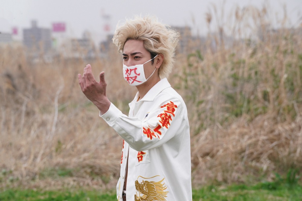 剛 間宮祥太朗 特攻服 ヤンキー姿に ハマり役すぎ 似合ってる 柴犬の松にも 演技力が高すぎ の声殺到 ナンバmg5 Cinemacafe Net