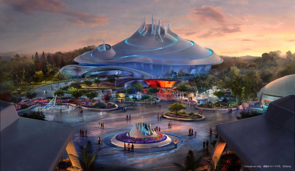 ディズニー 新スペース マウンテンが27年にtdlにオープン 周辺環境も一新へ Cinemacafe Net ディズニー 新スペース マウンテンが27年にtdlにオープン 周辺環境も一新へ Cinemacafe Net