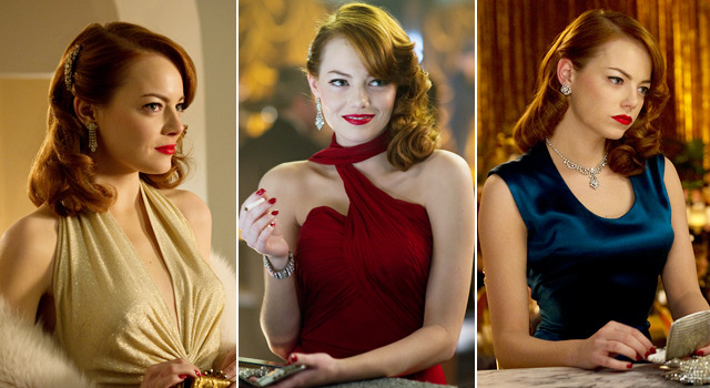 ギャングもデレデレ 妖艶なエマ ストーンのドレス姿を一挙公開 Cinemacafe Net