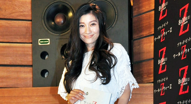 篠原涼子 ブラピの妻役でハリウッド映画の吹替え初挑戦 Cinemacafe Net