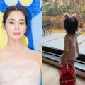 女優イ・ミンジョン、“猫耳つけた”愛娘の写真を公開！「サンタさんが来たんだ」【PHOTO】 画像