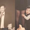 イ・ミンジョン、息子・ジュヌくんの幼少期写真を公開！「夫イ・ビョンホンのミニバージョン」 画像