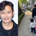 俳優イ・ビョンホンと娘がお散歩！ママが捉えた“温かな瞬間”に反響【PHOTO】 画像