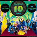 『ズートピア』公開10周年を祝うキャラクター大集合のHappyくじ登場 画像