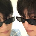 いたずらっぽさ全開！俳優ビョン・ウソク、サングラスからのぞく“無邪気な表情”が可愛すぎるっ【PHOTO】 画像