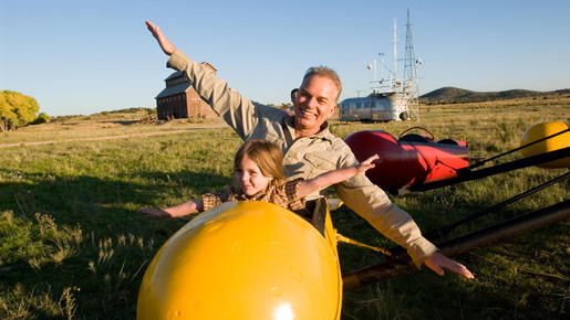 庭から昇ったロケット雲 1枚目の写真・画像