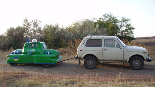 ピリペンコさんの手づくり潜水艦 2枚目の写真・画像
