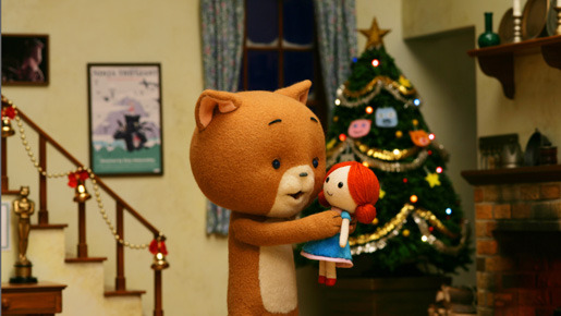 こま撮りえいが　こまねこのクリスマス 〜迷子になったプレゼント〜 1枚目の写真・画像