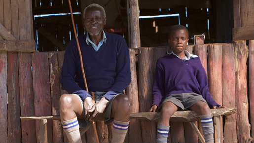 おじいさんと草原の小学校 2枚目の写真・画像