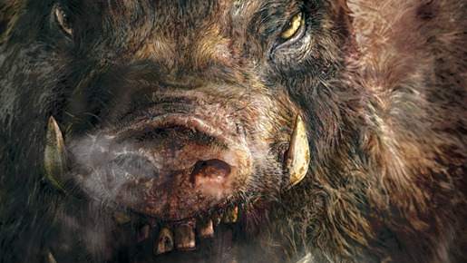 人喰猪（ヒトクイイノシシ）、公民館襲撃す！ 1枚目の写真・画像