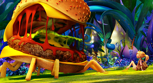 くもりときどきミートボール2　フード・アニマル誕生の秘密 2枚目の写真・画像