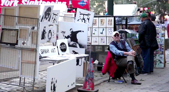 バンクシー・ダズ・ニューヨーク 2枚目の写真・画像
