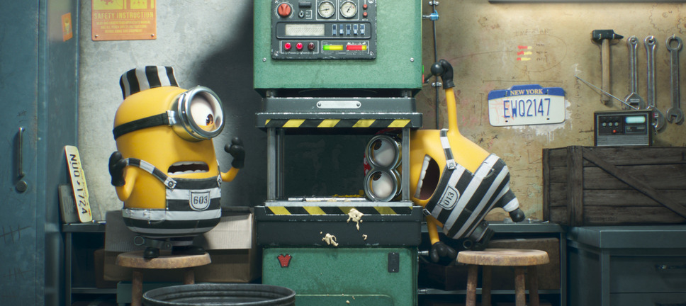 『ミニオンのミニミニ脱走』