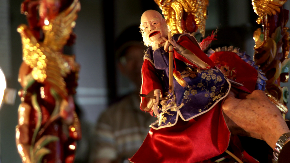 台湾、街かどの人形劇 14枚目の写真・画像