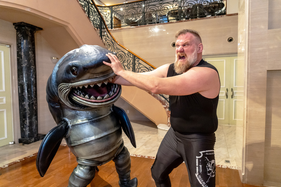 松島トモ子 サメ遊戯 6枚目の写真・画像