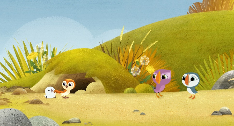 パフィンの小さな島 12枚目の写真・画像